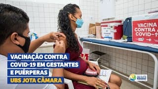 Vacinação contra Covid-19 em gestantes e puérperas